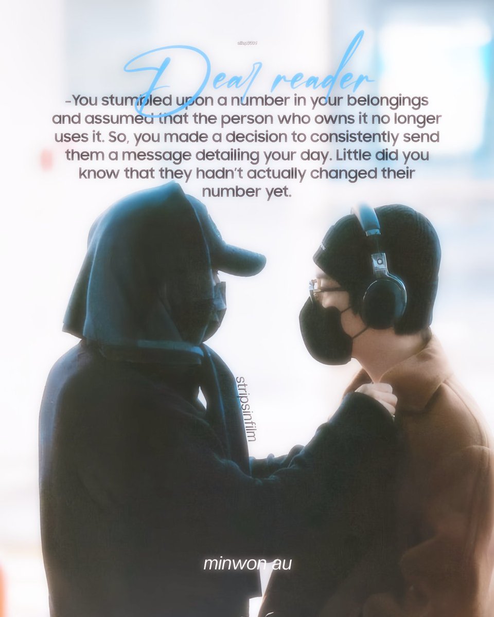 dalandangrapes's tweet photo. #MINWON Dear Reader au
pov — You mistakenly believed the person who owned the number no longer uses it, sending them daily messages, unaware they had not updated their number yet. https://t.co/n6ugd35ak9