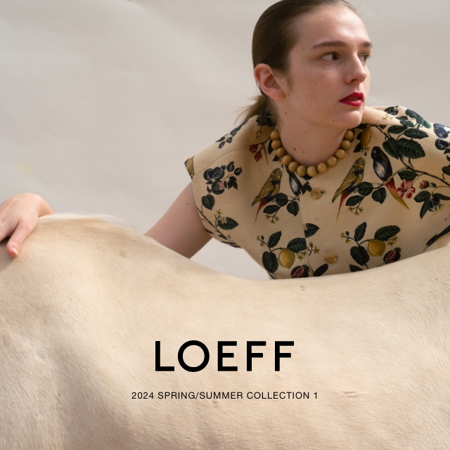 UNITEDARROWS's tweet photo. LOEFF
2024 SPRING/SUMMER COLLECTION 1
LOEFFの2024春夏のシーズンヴィジュアルを公開中
#LOEFF #ロエフ
#ユナイテッドアローズ https://t.co/J7kw2KlX39