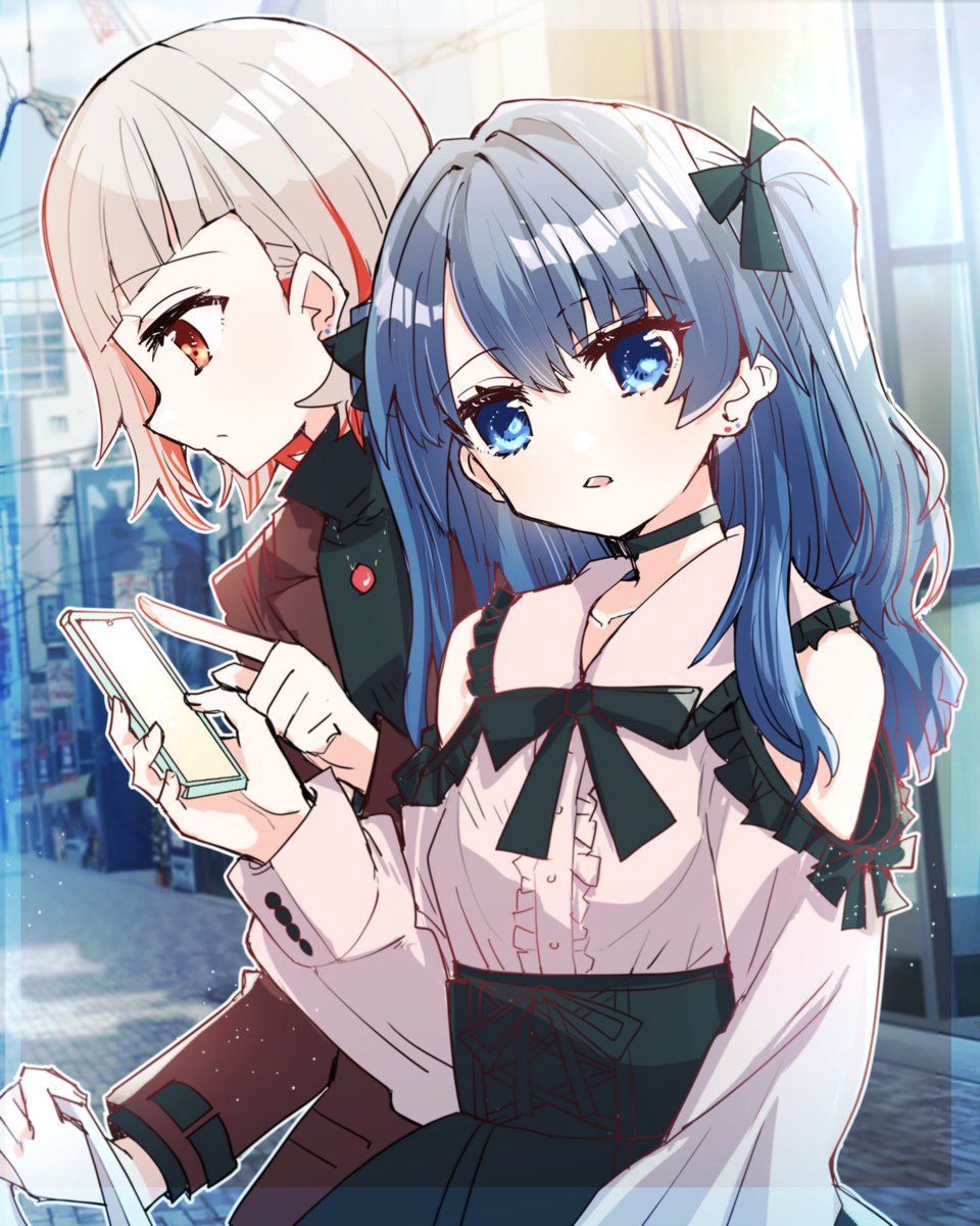 「#三連休はフォロワーが増えるらしいそれはともかく蓮ノ空のこと好き好きクラブになら」|環月紙袋僕ラブ「ジ51,52」せつはる合同＋おまめ合同＋個人誌🌈👼🔖💫🐬♦✨のイラスト