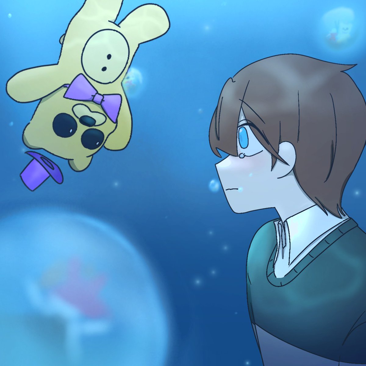 jinaga123's tweet photo. 눈물바다
#FNAF #evanafton https://t.co/LZPzNvPjBS