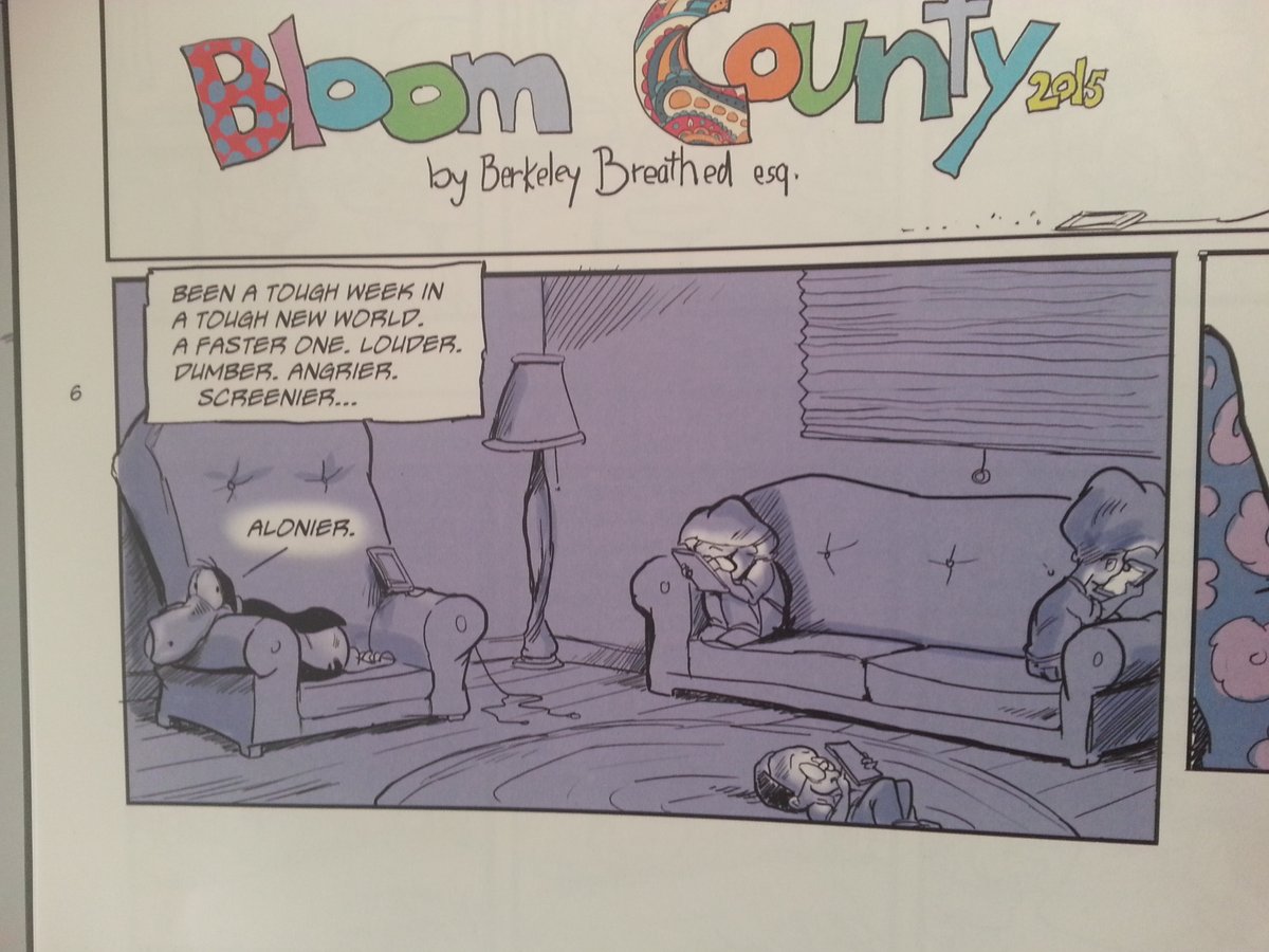 LifeCycleMedia's tweet image. #BloomCounty
I so feel like Opus sometimes...
(#mobilephone/#cellphone)