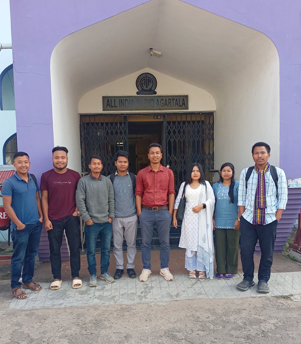 RostamDebbarma's tweet photo. My drama 'Tongkhor (Environment)' is being recorded on All India Radio, Aakashvani yesterday 10 February.  Many thanks to everyone involved in this play. https://t.co/DcmOtW03TY