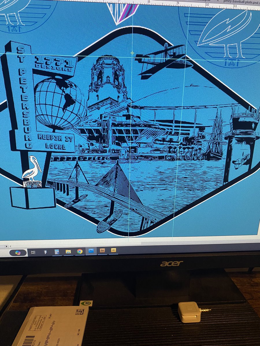 1771Designs's tweet photo. Finalizing several new designs to debut at @KeepStPeteLocal #localtopia in 2 weeks. Can’t wait to see your reaction. 🤙🏽 

 #wearestpete #RaysUp #GoBolts #gobucs #stpetersburg #shoplocal #localbusiness #1771designs #stpetefl #dtsp #tampabay #printedonbellacanvas #keepinitlocal https://t.co/RDbJyIwlfW
