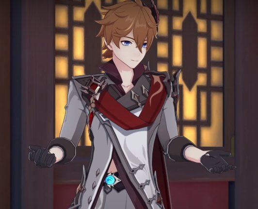 ᅠ
ᅠ
ᅠ         Es complicado.

Creyó haber pasado de página con el incidente de Liyue. Después de ello no recuerda qué otro suceso pudo haber ocurrido para tacharlo de esa manera; al menos que lo esté ligando directamente con su honorífico y labor.
ᅠ       
ᅠᅠ
ᅠ