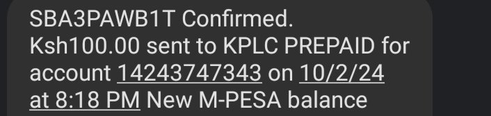 kennedyevosh's tweet photo. @KenyaPower @KenyaPower_Care Bado sijapata tokens  .. ama should i just connect direct as i wait for you to send the tokens https://t.co/rIwZsPBN67