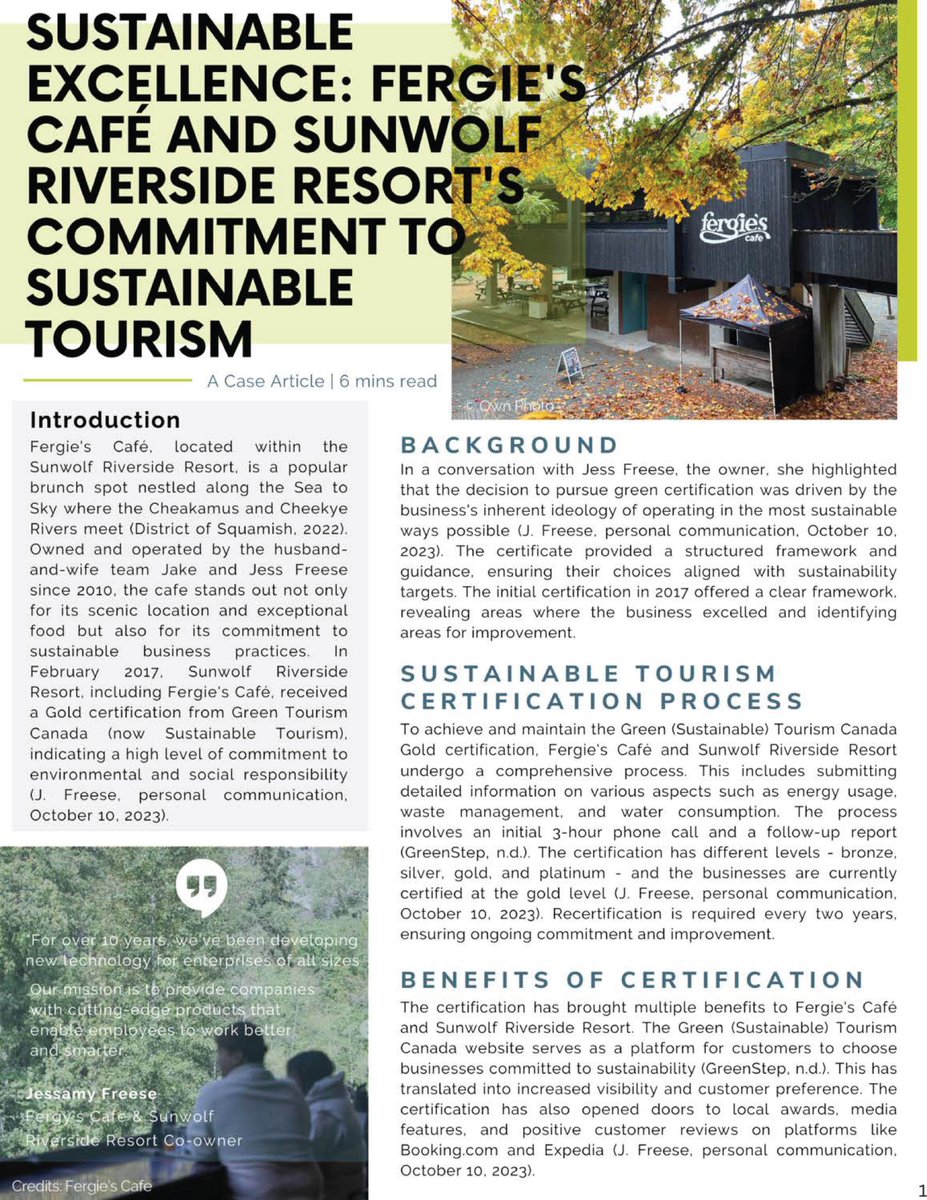 admi_hsbris's tweet image. We applaud the tourism operators working toward the Green Step Sustainable Tourism Toolkit from Vancouver, Coast &amp;amp; Mountain Tourism. CapU tourism students worked with us to explore these best practices.

#biospherereserves #capilanouniversity #greenstepsolutions #destinationbc