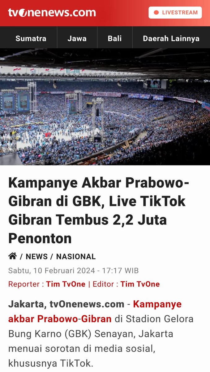 Kerennya sis, KITA2 YesMENANG meredam serangan memakai sikap matang karena beliau yakin itulah sikap terbaik meredam kebencian.
 
 #BerDUAKamuMENANG
 PastiinPERGI KeTPSpagi2