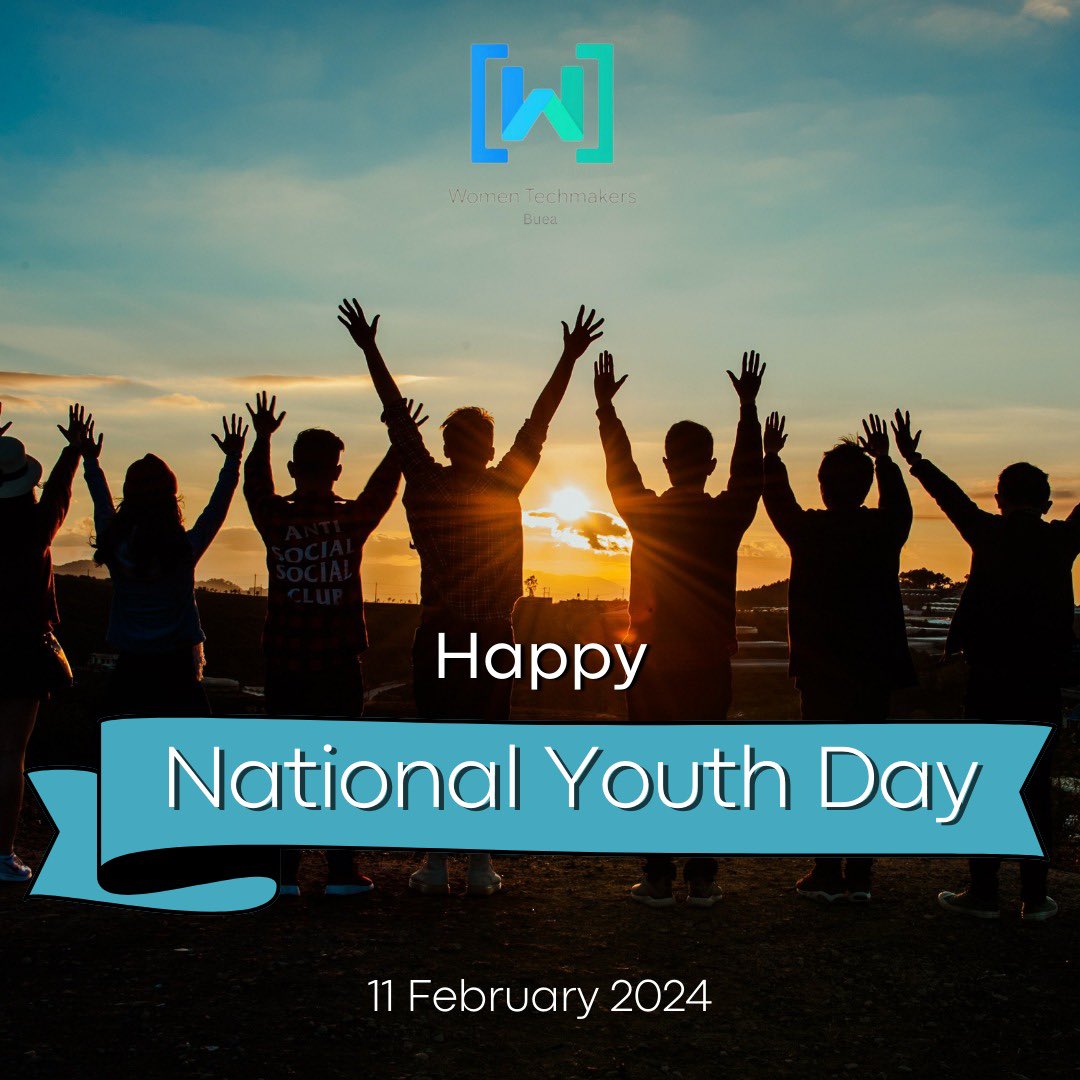 Cheers 🥂 to the vibrant energy and limitless potential of our youth! 
Happy Youth Day!✨

#WTMBuea
#YouthPower 
#CelebratingYouth