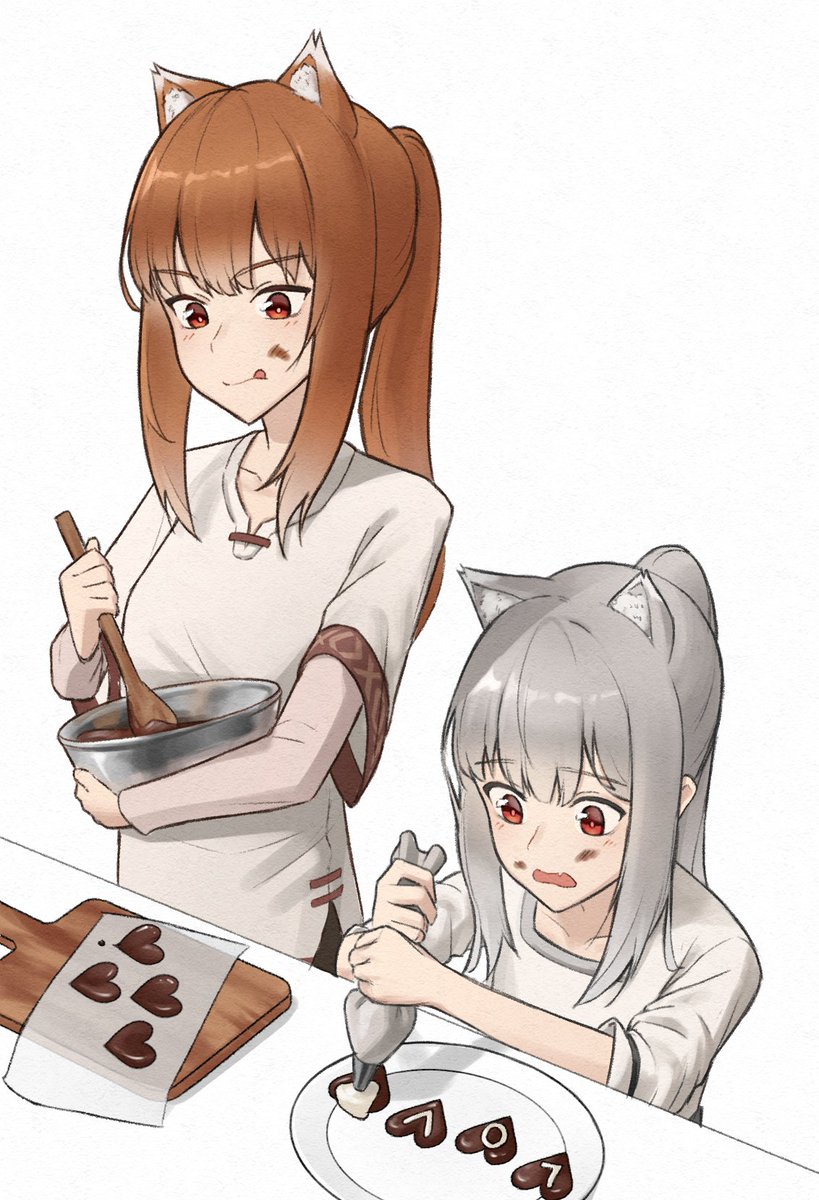 LaaaaaDi_'s tweet photo. 狼のバレンタインは
＃狼と香辛料 #spiceandwolf https://t.co/XjaTkSxbln