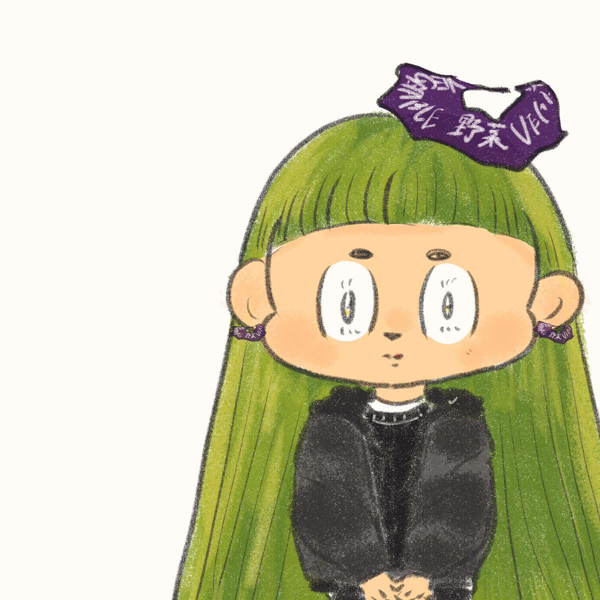pio19902's tweet photo. ネオングリーンのヘアカラー可愛いなぁ
#イラスト #illustration https://t.co/RoZ3yB9KPB