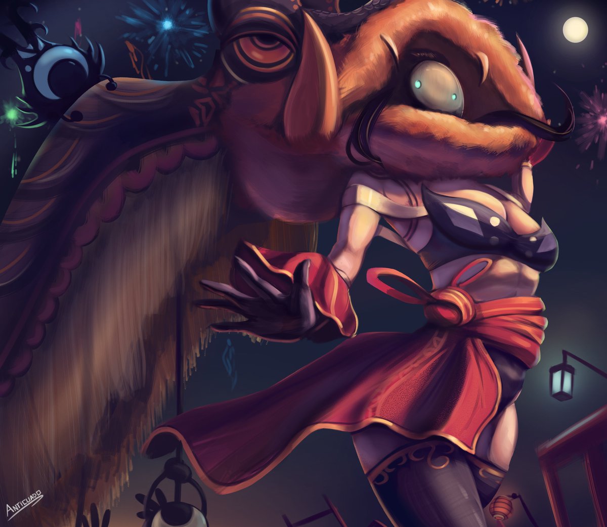 AnticuadoDenjir's tweet image. Fins found a Majidonga? chinese-dragon suit.
Happy Lunar New Year y'all 🐉

#Patapon #パタポン