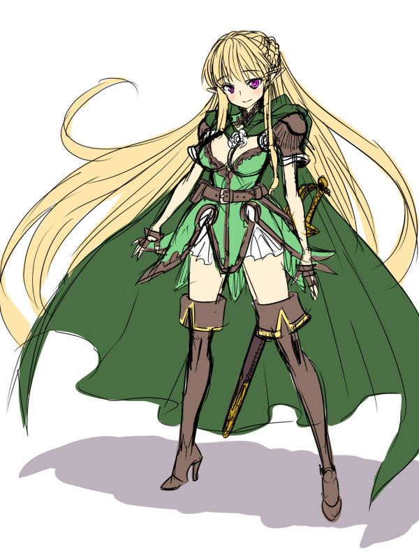 「オリジナルエルフ 」|yapoのイラスト
