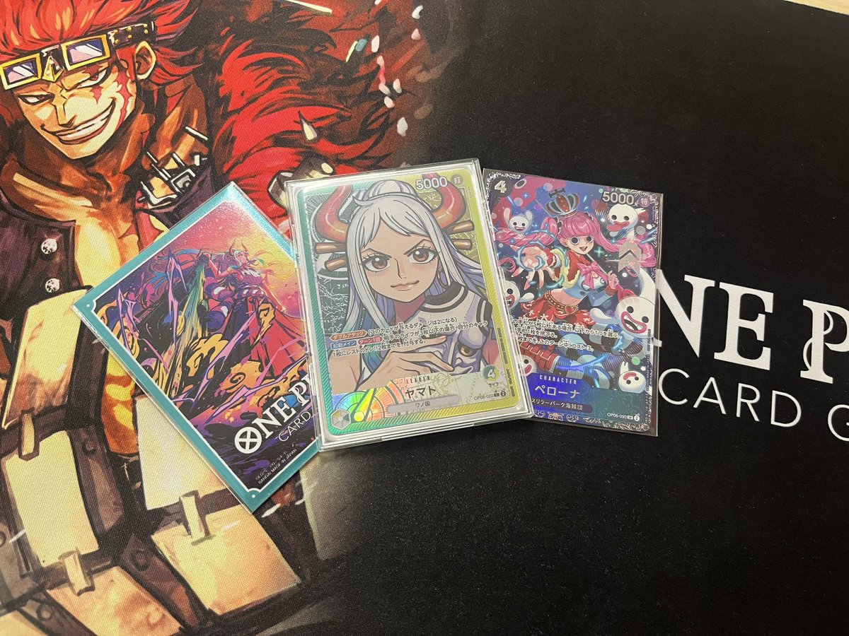 フラッグシップ32人
トーナメント式
結果ベスト4
ペローナGET！

使用:黄緑ヤマト

1回戦　青黒サカズキ⚪︎
2回戦　黄カタクリ⚪︎
3回戦　黄カタクリ⚪︎
4回戦　黄エネル×

今月唯一当選のフラグシップでペローナ取れてよかった〜