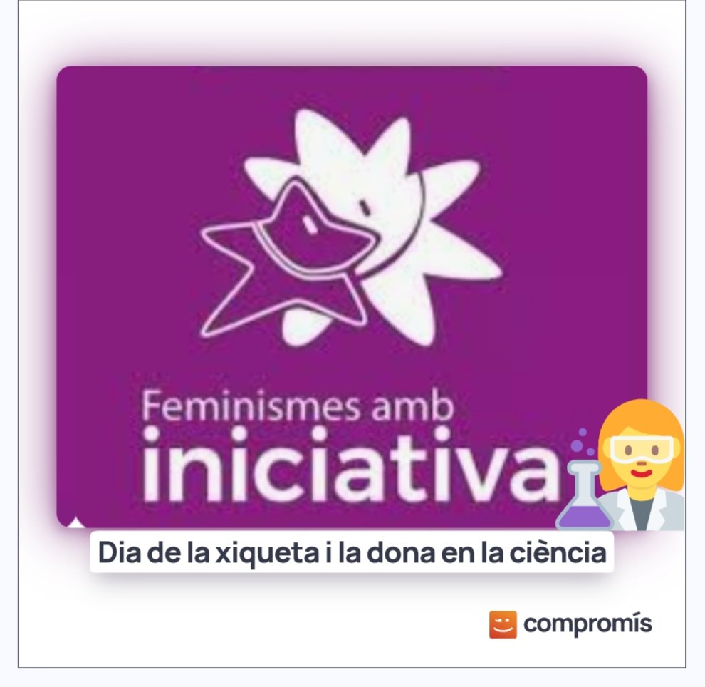 FeminismesIdPV's tweet image. Trenquem estereotips. Nosaltres també fem ciència.
#diadeladonailaxiquetaenlaciència