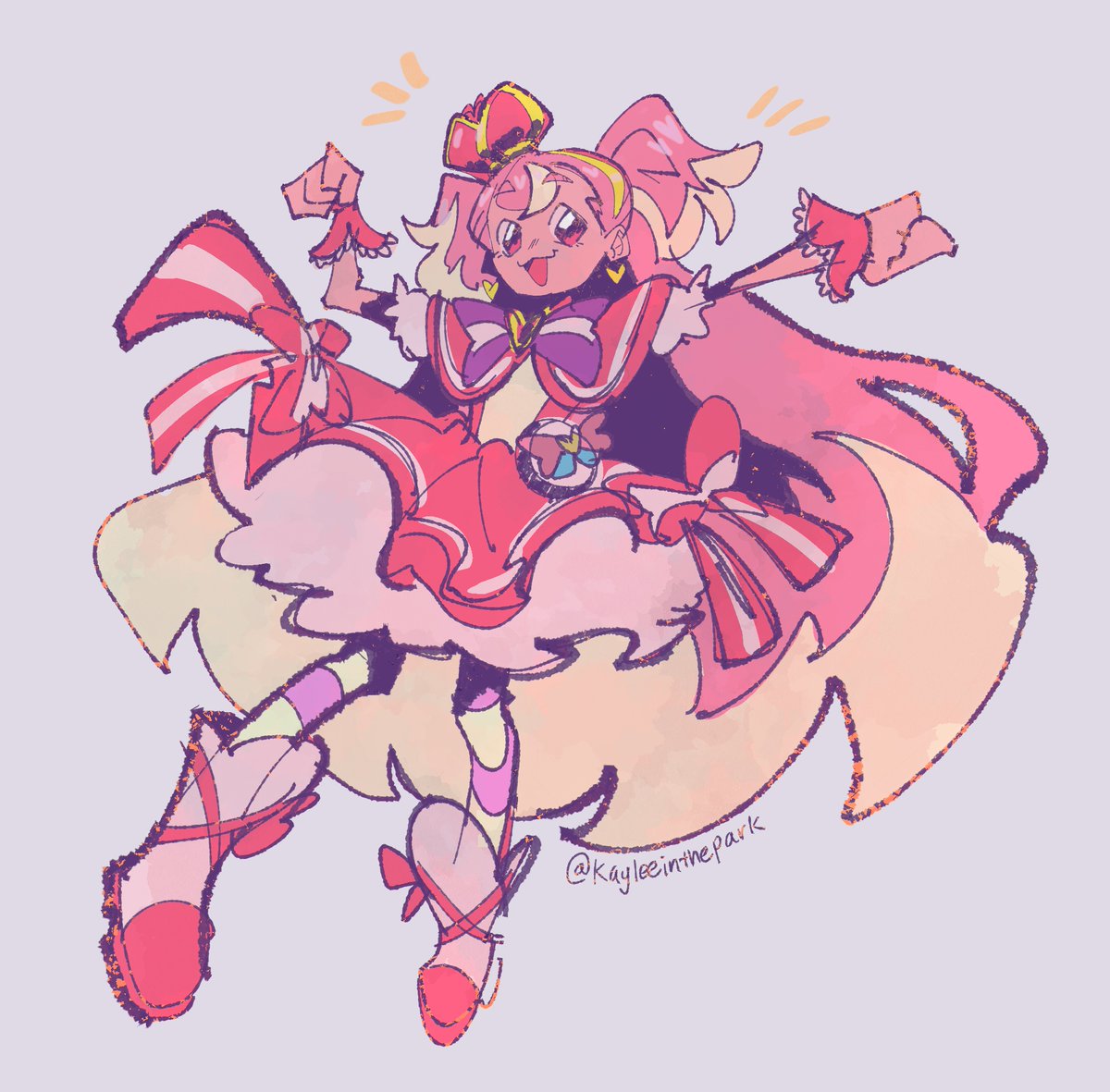 She's here to be silly and have a wonderful time #precure #わんぷり