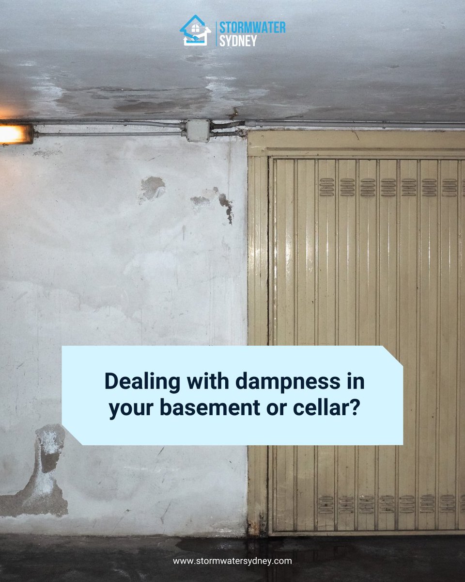 Dealing with dampness in your basement or cellar? 🌧️💦 We specialise in waterproofing and drainage solutions to keep your lower levels dry. Contact us for a home inspection and safeguard your space today! #WaterproofingSolutions #DryBasement