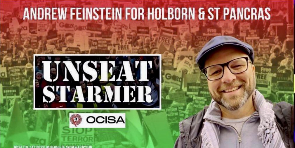 OcisaCorbyn's tweet photo. CONGRATULATIONS
Andrew Feinstein who won by an overwhelming majority of over ninety five percent of the vote.
#GetStarmerOUT @andrewfeinstein
#UnseatStarmer https://t.co/eo3CYGgxDx