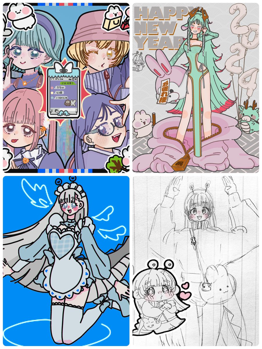 #三連休はフォロワーさんが増えるらしい

うるうるおめめとお洋服描くのが好きな怪獣です🦖あと脚フェチ 
