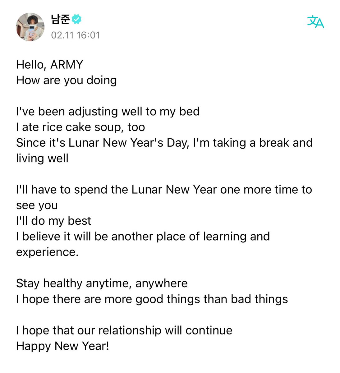 sevenrchive's tweet photo. NAMJOON ON WEVERSE!!! 😭 https://t.co/oZDsrl9Tup