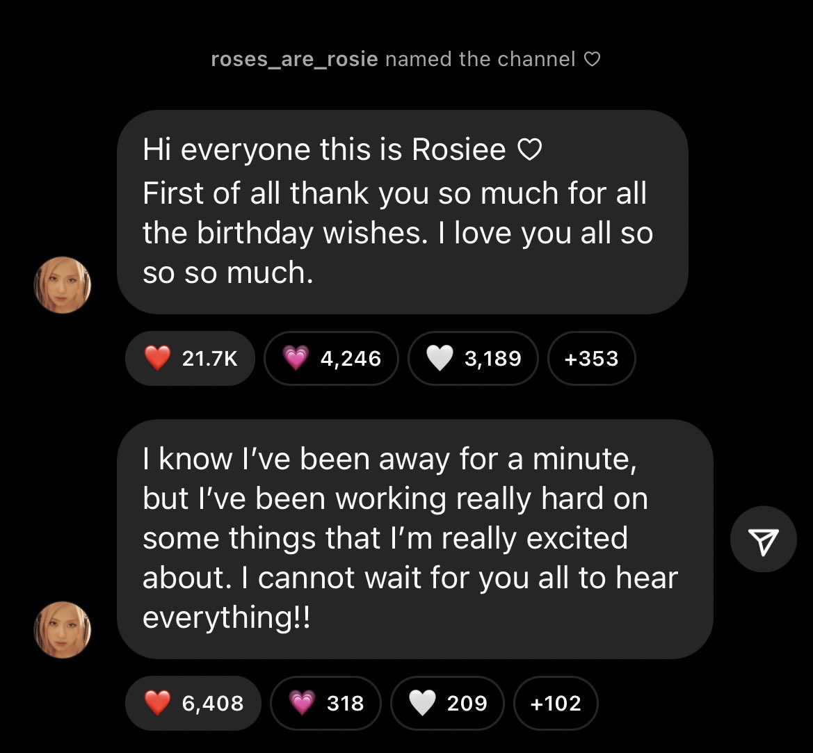 rosie tweet media
