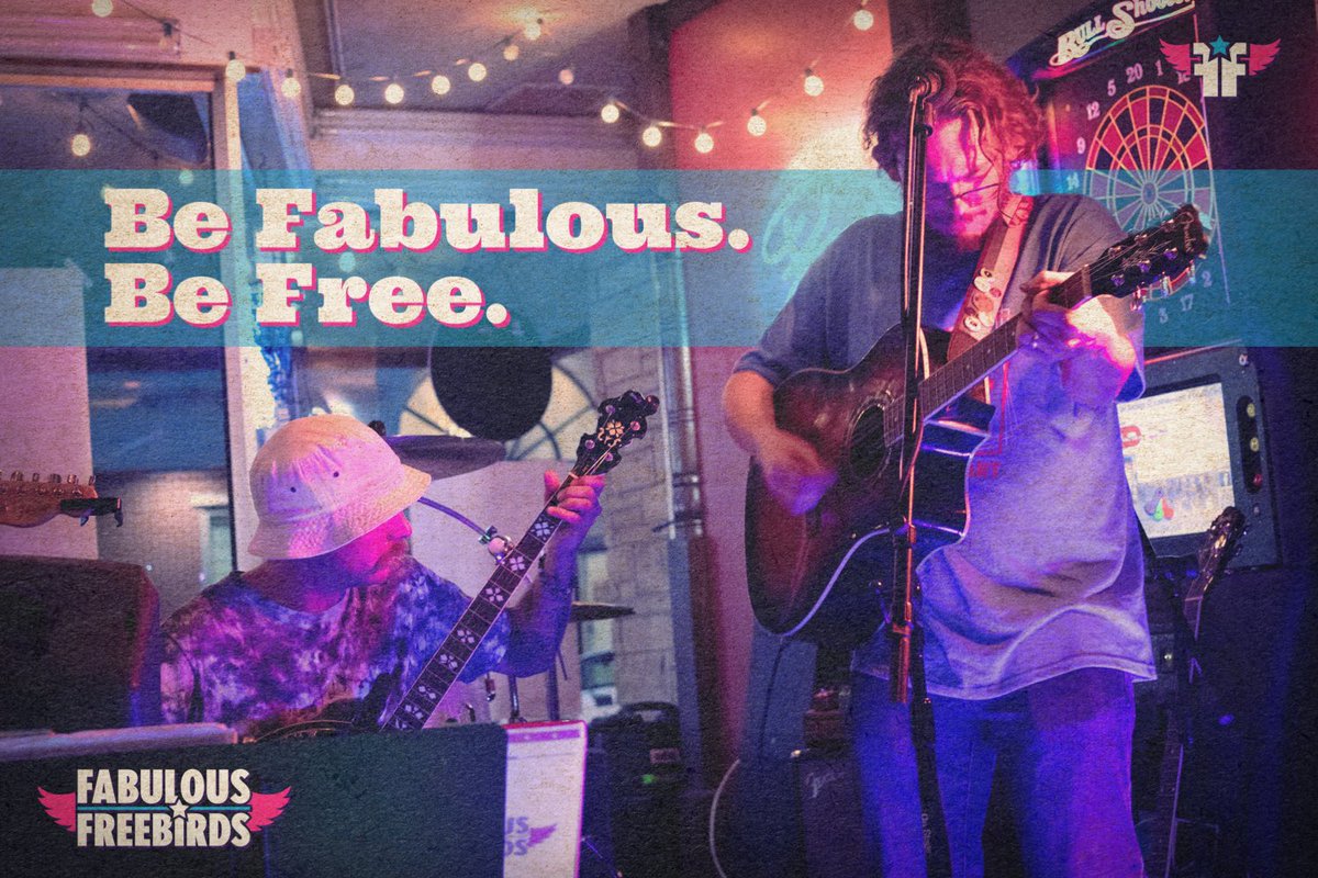FreebirdsMusic's tweet photo. Be Fabulous. Be Free. Be Birds. #altcountrymusic #americanamusic #altrockabilly #folkrock #outlawcountry https://t.co/bccUEQ0skN