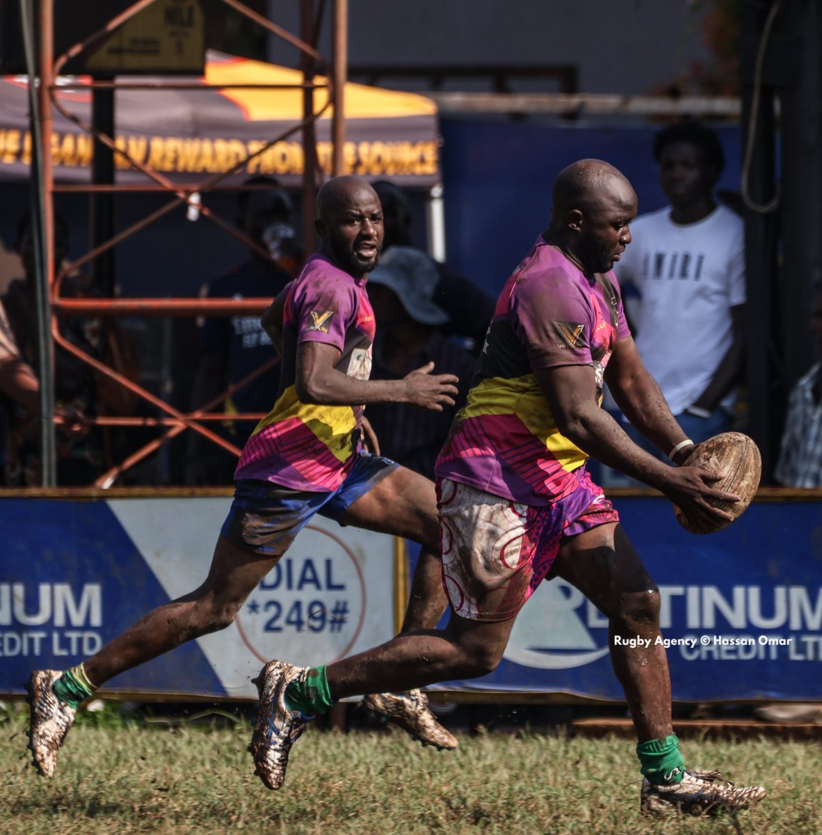 Aredo Brothers play rugby together.

Erasmus Aredo who last played rugby close to two years ago returned during the Uganda Cup playing for Warriors rugby club along side his younger brother brother Gabriel Aredo. 

During the NSRC, the brothers are captured playing once more.