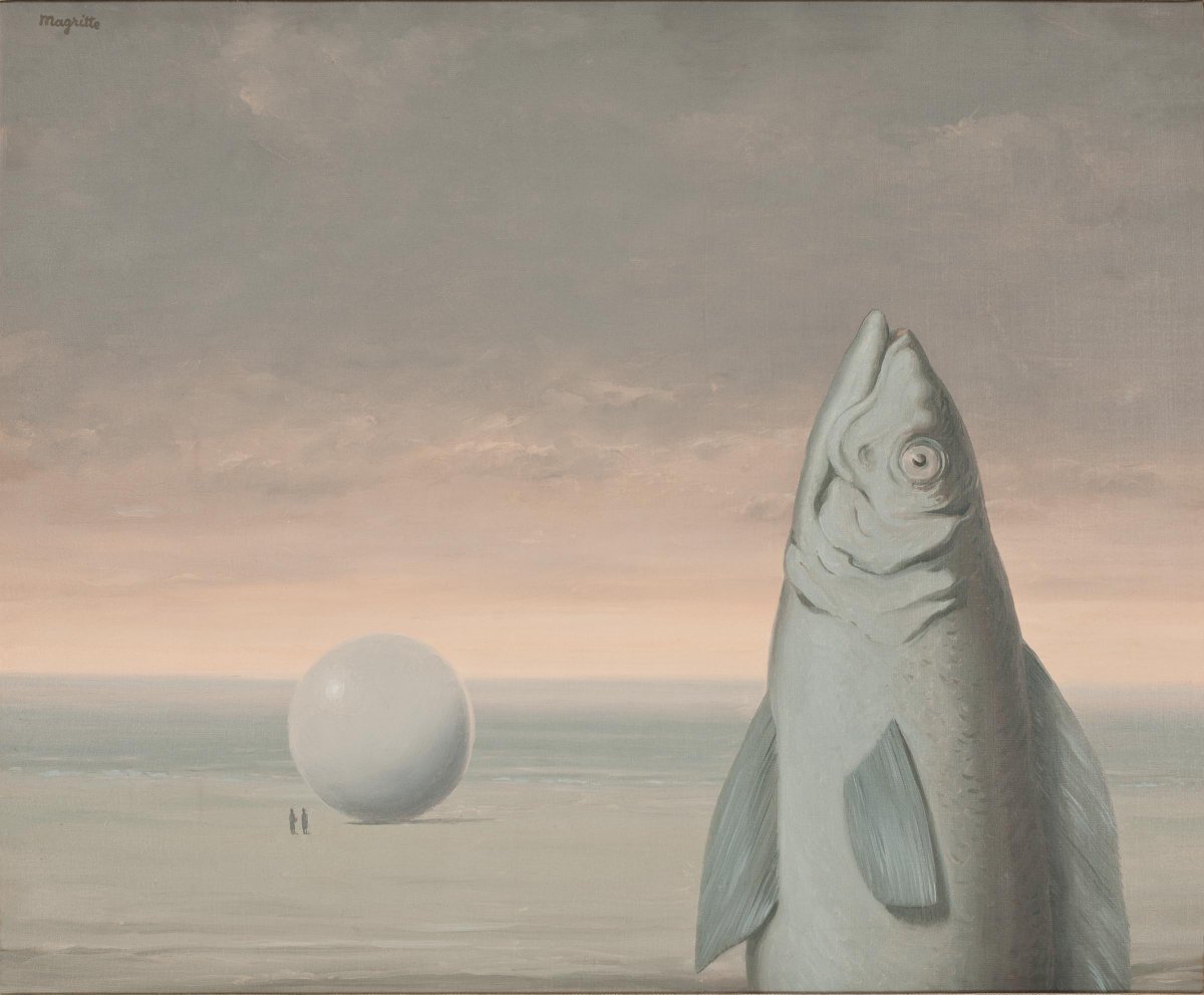 ルネ・マグリット （Rene Magritte、1898-1967） 『同族意識』 （The