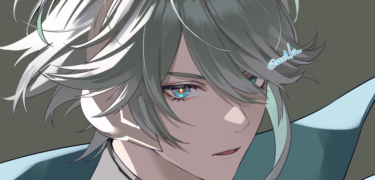 アルハイゼン 「wip 」|小路さこのイラスト