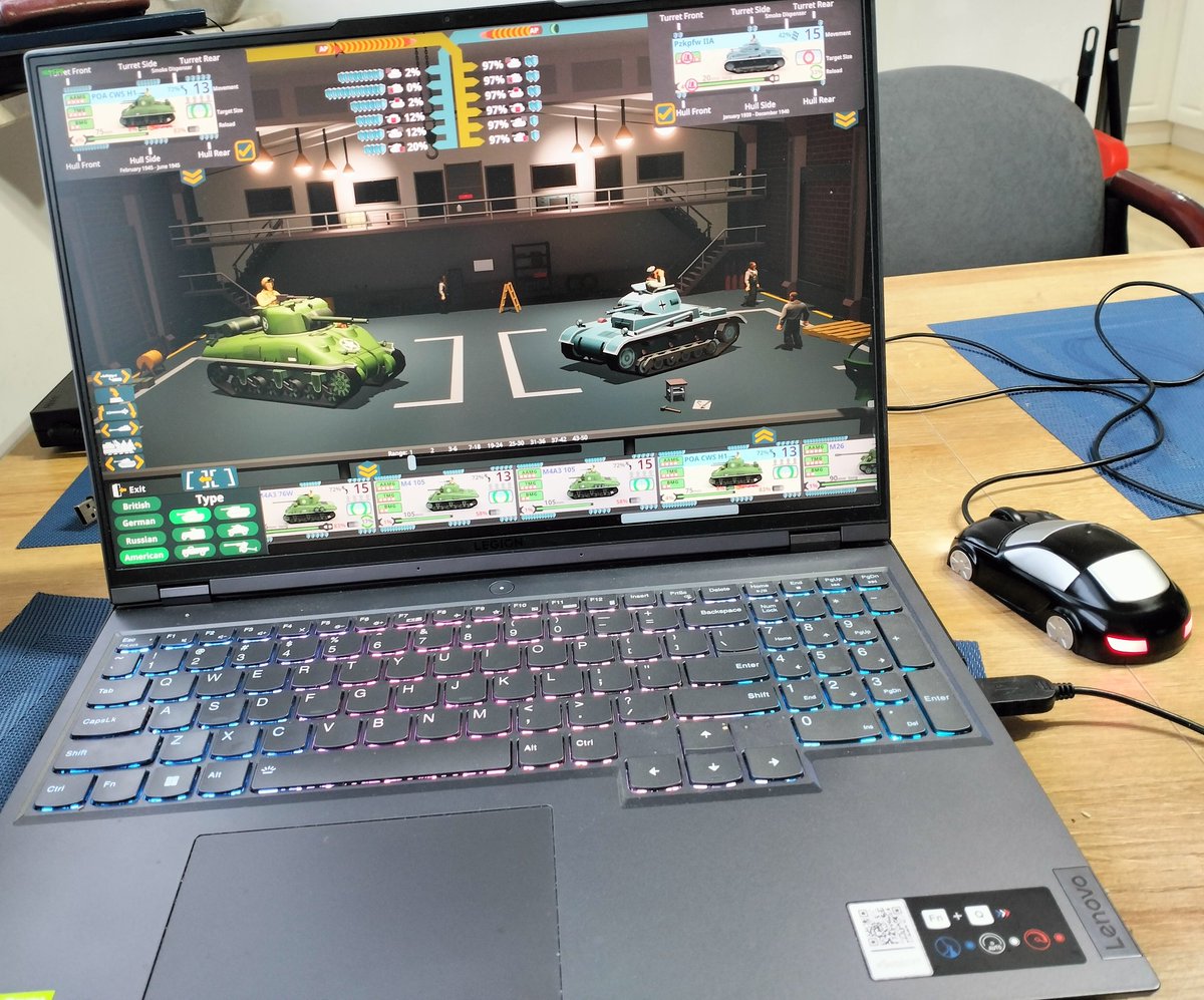 Ledwo oczy otworzył i już do czołgów...