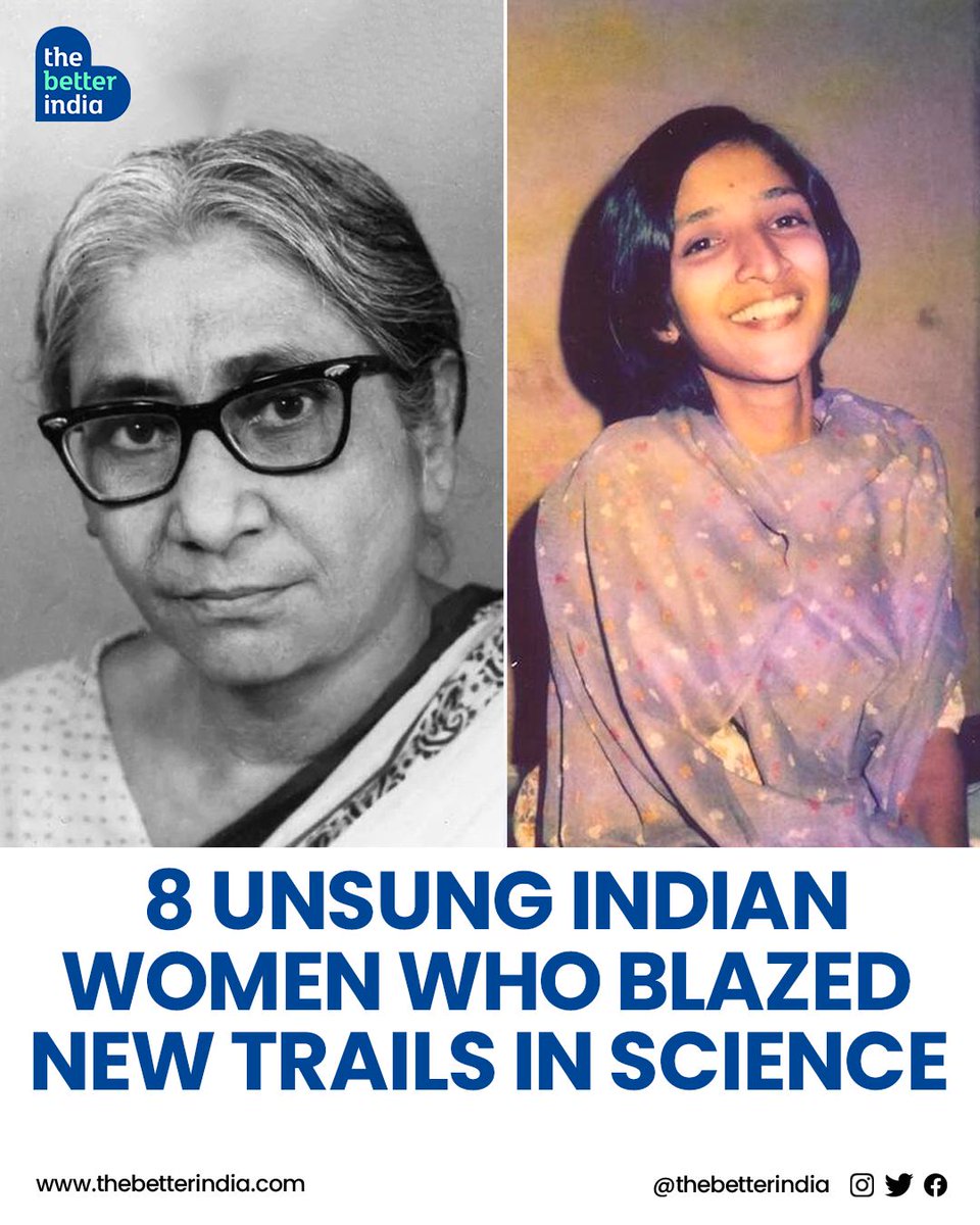 Here are five Indian women in Science who broke stereotypes and shattered glass ceilings to walk among men so that others may run today. 

#InternationalDayOfWomenInScience #womeninscience #breakingstereotypes #womeninhistory