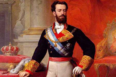 gozARTE's tweet photo. TAL DÍA COMO HOY... En 1873 abdicó #Amadeo de #Saboya, que había sido elegido rey por las Cortes españolas tres años ante (no llegaba a dos y medio, pero redondeamos). ¿Pero no se supone que los reyes son como la familia, que no se elige? Pues este sí. ¿Cómo se había llegado a aquello? En 1868 estalló una sublevación que sería el principio de la revolución de septiembre, "la Gloriosa", que acabaría con la monarquía de Isabel II y la llevaría al exilio. Vino después un tiempo de seis años en el que hubo un poco de todo: primero se buscó a un rey y se acabó llamando a Amadeo, de la familia de los Saboya (que acababan de lograr la unificación italiana bajo su mando), pero la cosa no cuajó y se marchó antes de que le echaran (en 1873). Luego vino la I República, que tampoco funcionó. Y finalmente se restauró la monarquía de los Borbones en 1874, pero no en la persona de Isabel II (a la que nadie quería ver por aquí) sino en la de su hijo, Alfonso XII.