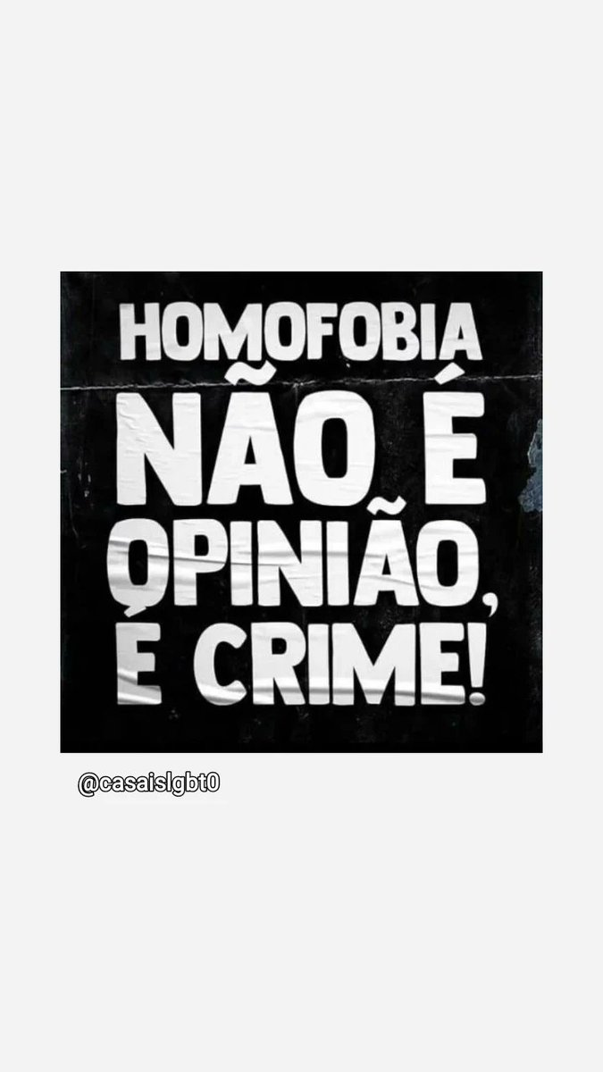 SHALOMMODAS4's tweet photo. #Crime #homofobia #lei #apoio #jamais #denuncie #naoaceito #alerta ... https://t.co/IHLTsiyLvA