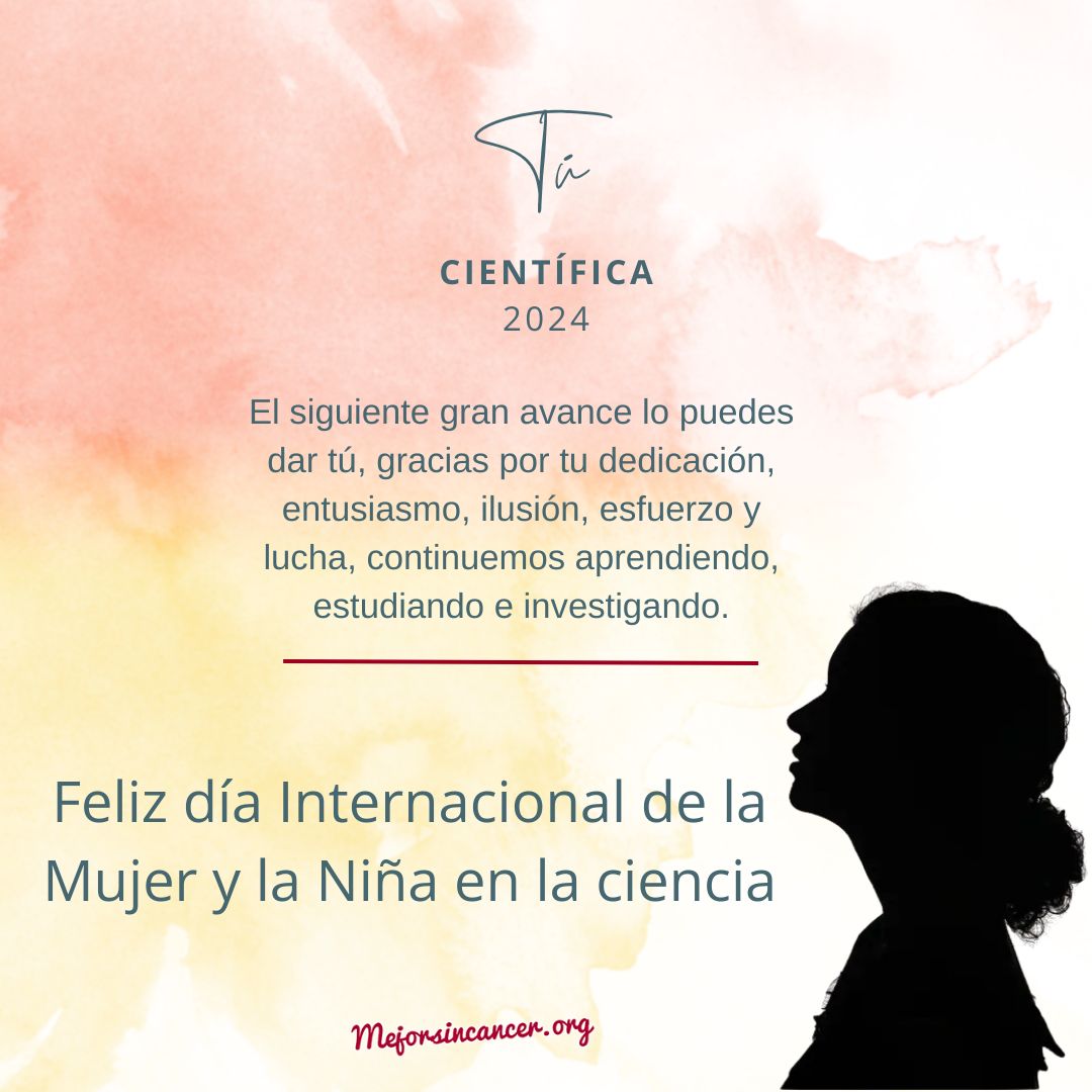 MejorSinCancer's tweet photo. Hoy es un día para recordar y agradecer el trabajo de todas las mujeres que han ayudado a abrir camino en la ciencia y son referentes para muchas de nosotras. Sus historias nos inspiran a ser mejores científicas, a luchar por la profesión y a seguir investigando cada día. https://t.co/Xhrlk5Ba3B