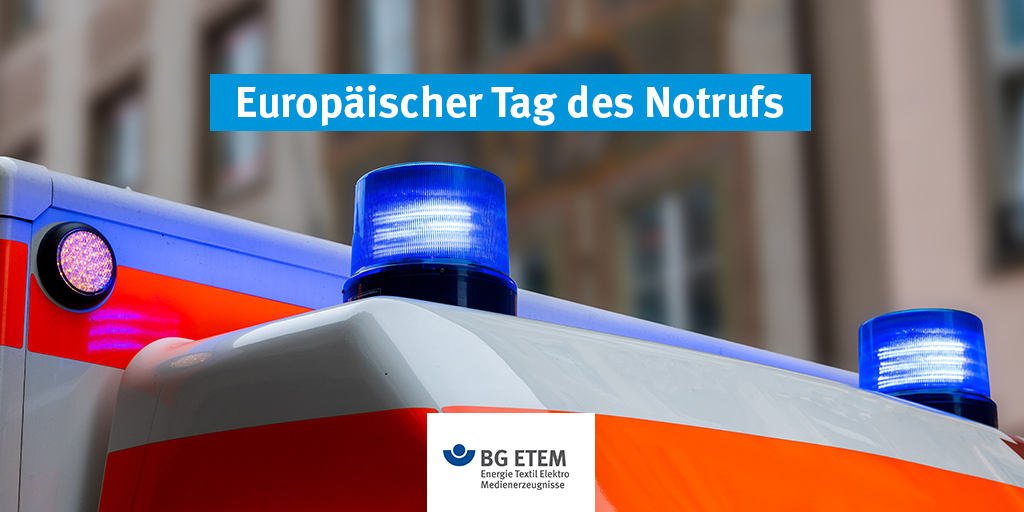 BG_ETEM's tweet photo. #112 – Heute ist der Tag des Notrufs. Mit der Nummer 112 können europaweit Leben gerettet werden – Der Euronotruf 112 funktioniert nämlich in allen europäischen Ländern.

#bgetem #notruf #112 #lebenretten https://t.co/Cz6T0HxvWA