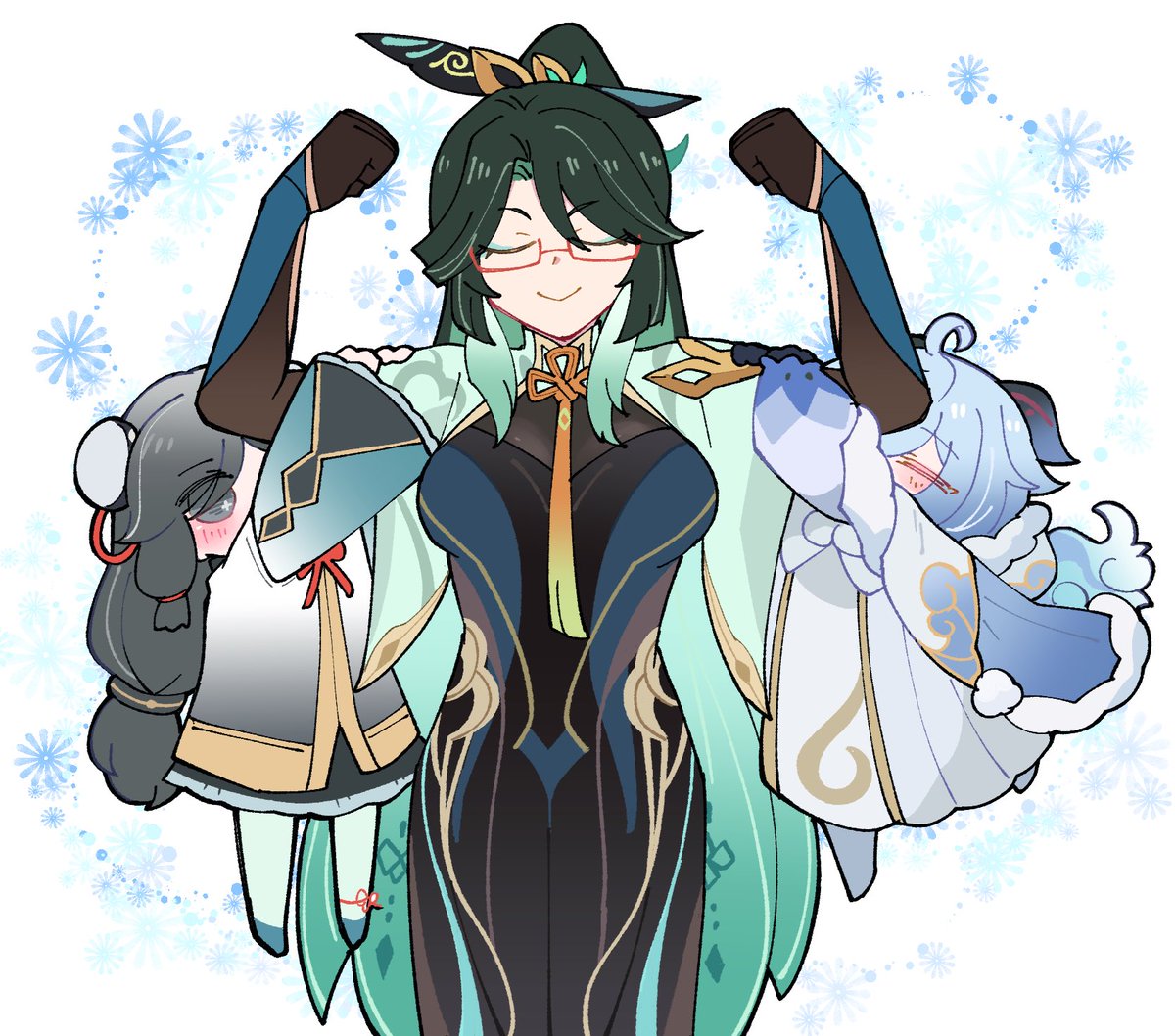 師匠は強し
#genshinimpact  #hoyocreators