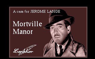TLtwg's tweet image. Adventures… let’s continue that direction. 
Passengers on the Wind, I have several comic book’s about them 😎
Mortville  Manor, this adventure mades his way not only to #AtariST but also to the #SinclairQL .