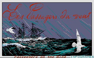 TLtwg's tweet image. Adventures… let’s continue that direction. 
Passengers on the Wind, I have several comic book’s about them 😎
Mortville  Manor, this adventure mades his way not only to #AtariST but also to the #SinclairQL .