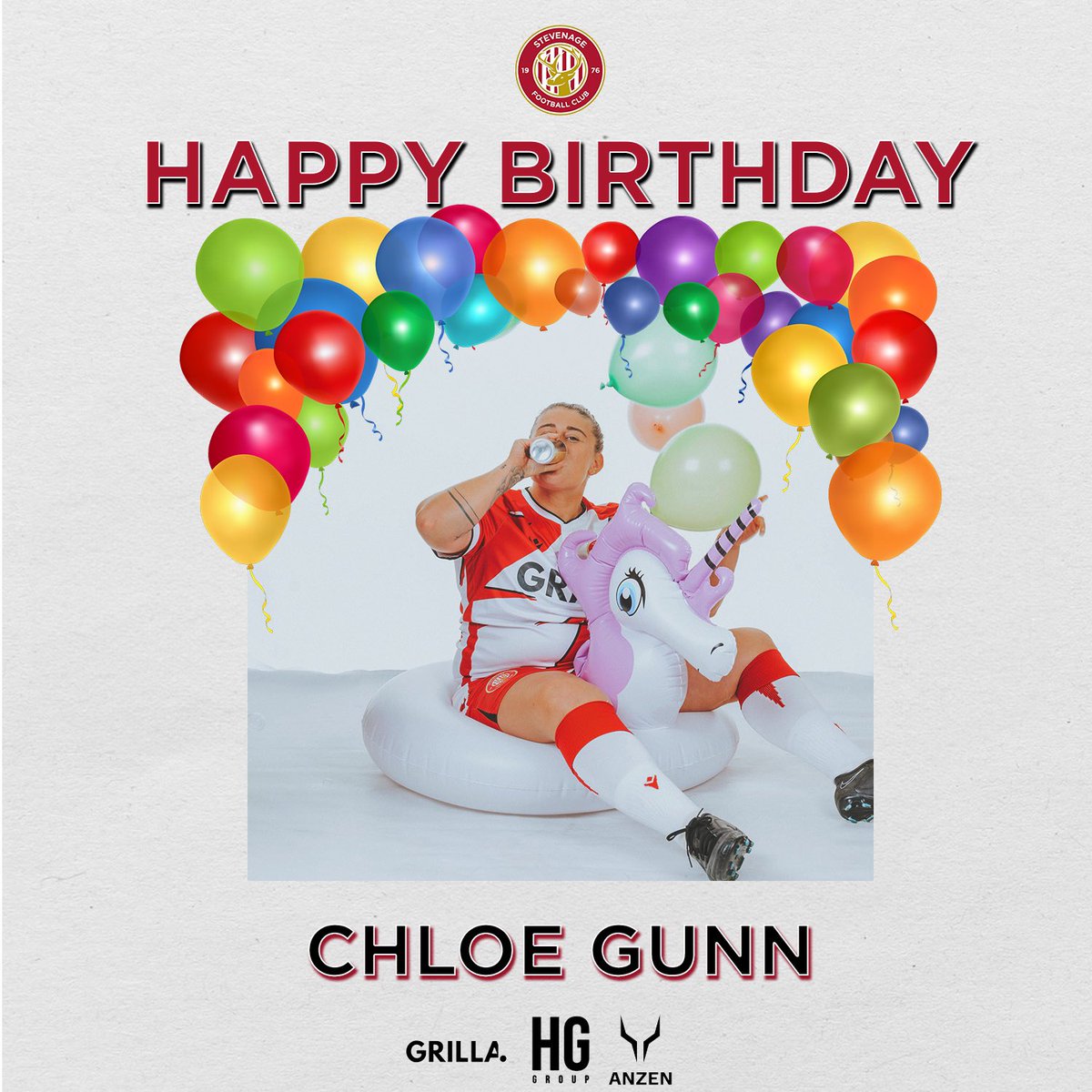 Everyone at SFCW would like to wish @chloe_gunn04 a very happy birthday! Hope you have a great day, Gunny 🥳🥳 #TogetherForBoro 🔴⚪️