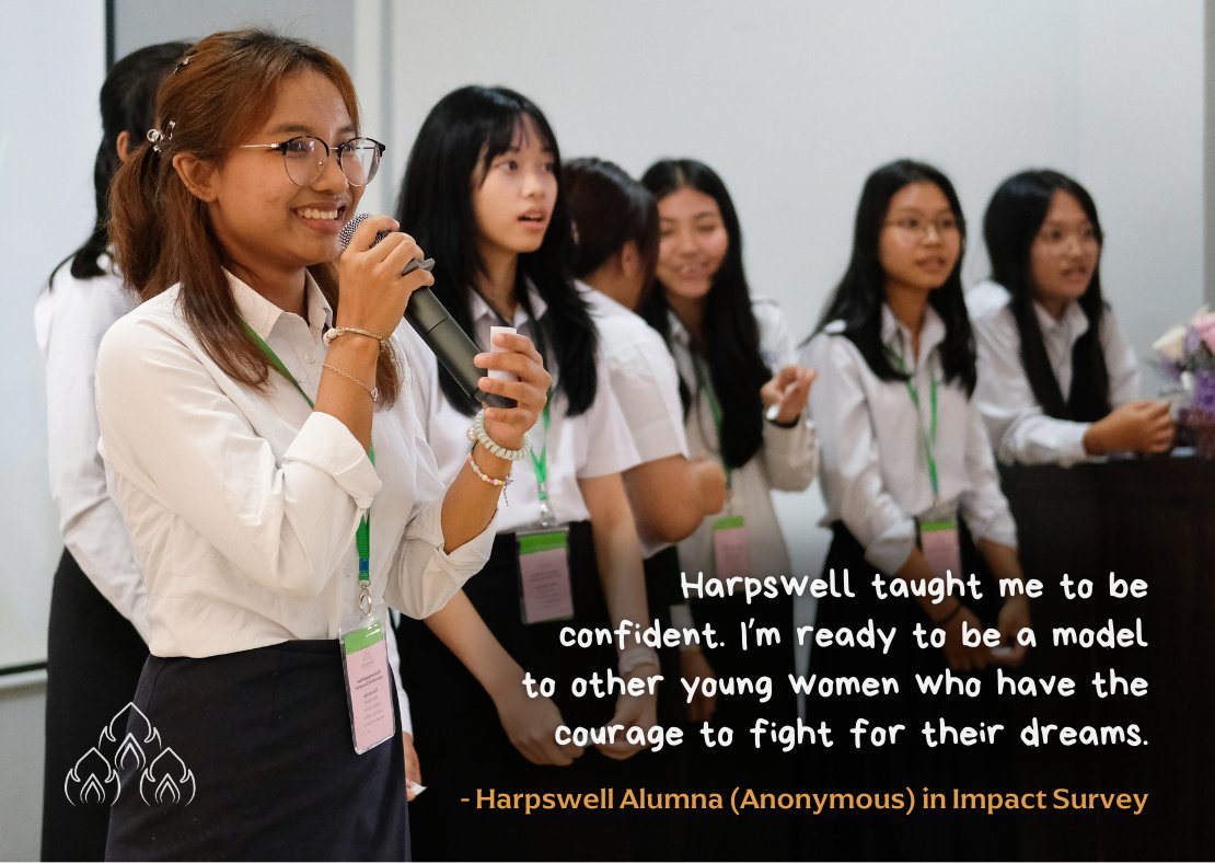Harpswell women are confident, courageous leaders. They continue to inspire us with their determination and dreams for bright futures!