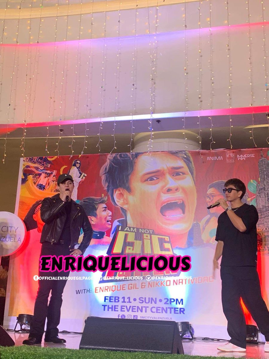 ENRIQUE_LICIOUS's tweet photo. Snaps from SM Valenzuela mallshow. Our new favorite duo 🥰

#IAmNotBigBird https://t.co/Nb2XZkLbXe