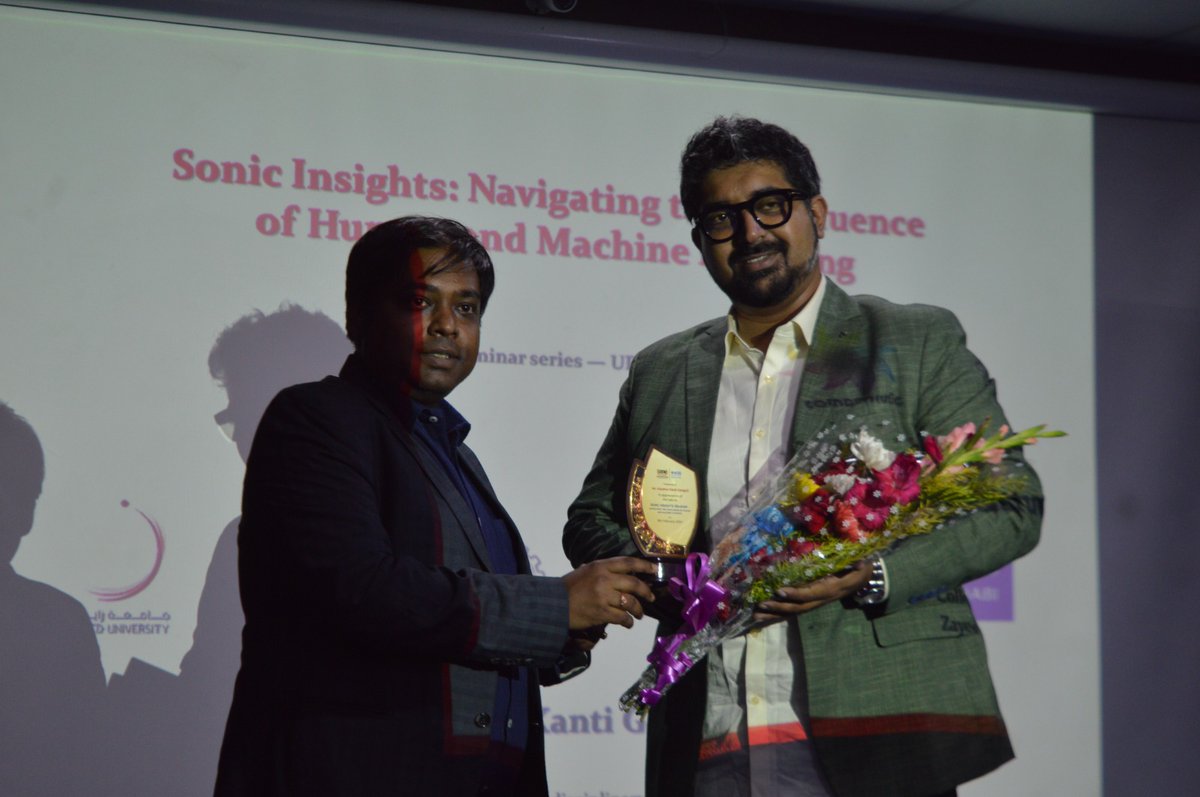 ieeesb_uemk's tweet image. A Huge Thank You to Everyone for Making &quot;Sonic Insights&quot; a Phenomenal Success! 🎶🎉

We are immensely grateful to Prof. Kaustuv Kanti Ganguli for his exceptional insights and expertise shared during the seminar.
#ieee #iemuem