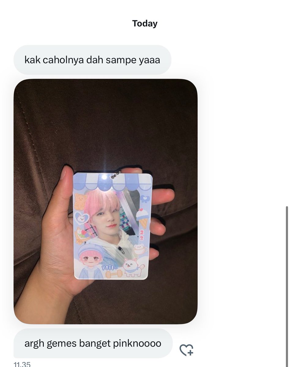 Another testimony from one of our customers from batch 1! lucu banget pink jeno <3 we gonna open another batch stay tuneeeee💌