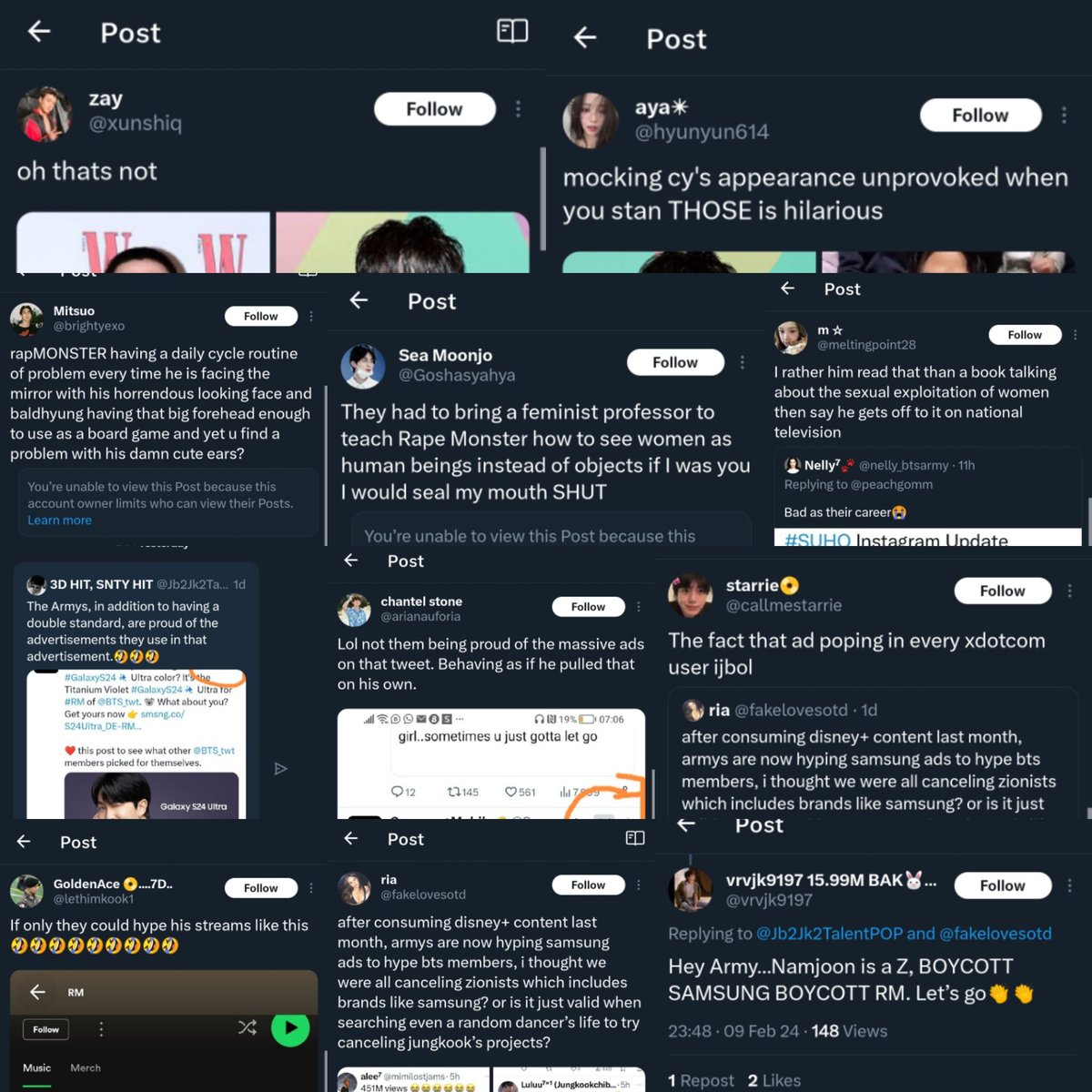 knjreport's tweet image. Report and Block these accnts for degrading, spreading false accusations &amp;amp; unnecessary hate toward 🐨

•Hate-&amp;gt;slurs
•Harassment &amp;gt;Inciting/Targeted Harassment

📌x.com/xunshiq?t=fJ44…
📌x.com/hyunyun614?t=e…
📌x.com/brightyexo?t=v…
📌x.com/Goshasyahya?t=……