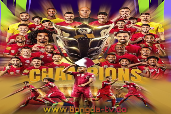 bongda_tv's tweet photo. Qatar là nhà vô địch Châu Á

#AFCAsianCup2023 #AkramAfif #BóngĐá #BongdaTV #CâuLạcBộBóngđá #CúpBóngĐáChâuÁ #DiễnBiếnChính #ĐộiTuyểnBóngĐáQuốcGia #HoucineAmmouta #Jordan #Lịchthiđấu #MarquezTintinLopez #Qatar #Tinbóngđá #TrậnĐấu #AsianCupFinal https://t.co/LCtu2ImL1T