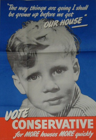 1951 General Election poster.