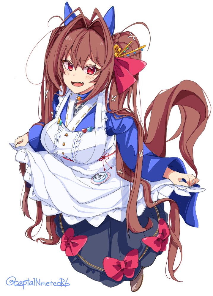 ウマ娘「和メイドダスカ#ウマ娘 」|メンゴのイラスト