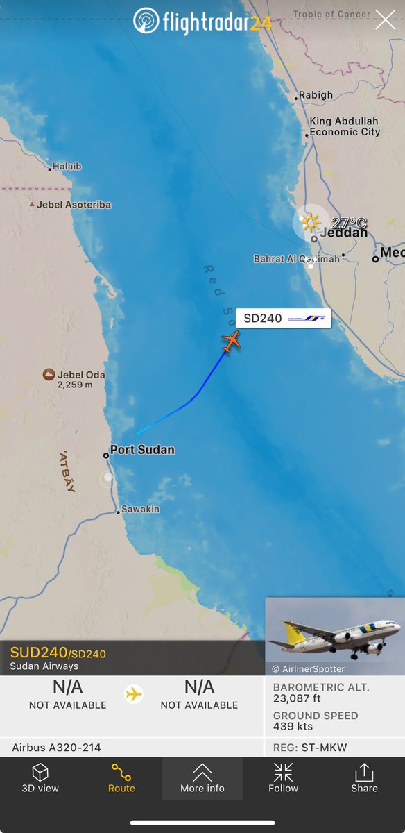 AliYahyaSDN's tweet photo. #سودانير الي مسقط 😎
#STMKW #SD240 #A320 https://t.co/Jk0fgqTu8S