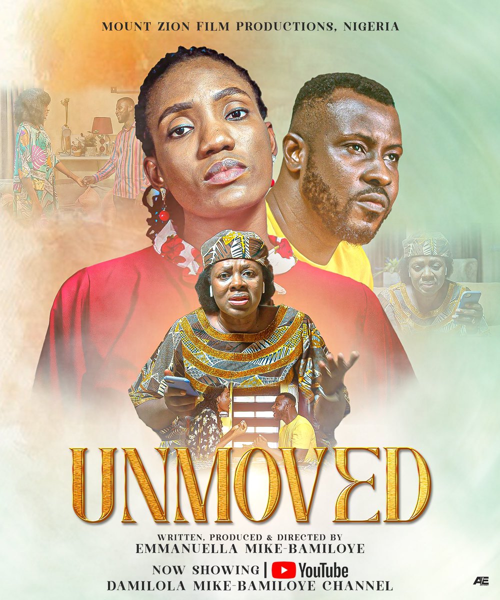 dbamiloye's tweet image. A short film written and directed by my wife  will be dropping on my YouTube channel today! I can’t wait for you to see it! You’ll absolutely be blessed !
Cover art by: @ara_effect