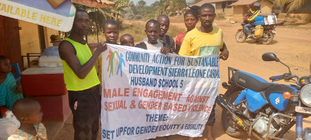 Our male engagement initiative against gender based violence 
<a href="/BetterDotGiving/">Better Giving 😇</a> <a href="/NadiaRashd/">Nadia Rasheed</a> <a href="/UNFPASierraleon/">UNFPA in Sierra Leone</a>  <a href="/USEmbFreetown/">USEmbassyFreetown</a> 
Welcome received by the communities.  Keep your eyes open and see more progress in the coming months