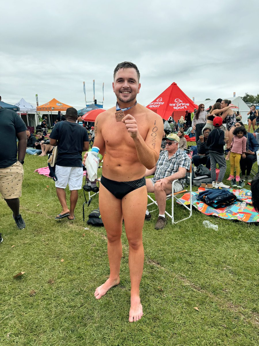 Midmar Mile done 🏊‍♂️ #MidmarMile